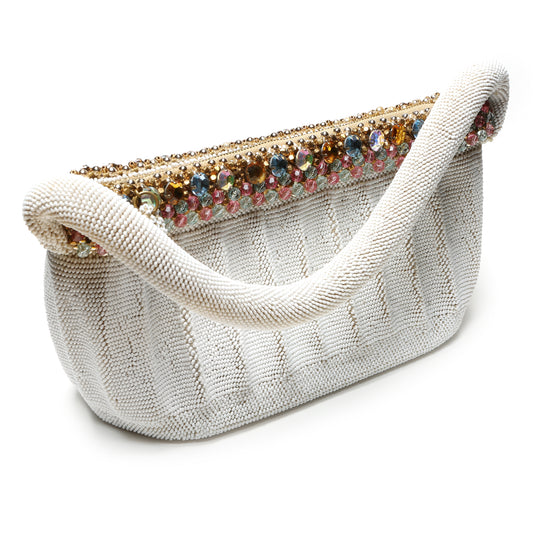 Jewelled Frame Beaded Purse