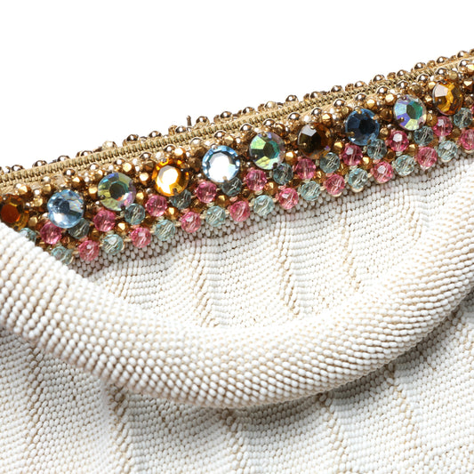 Jewelled Frame Beaded Purse