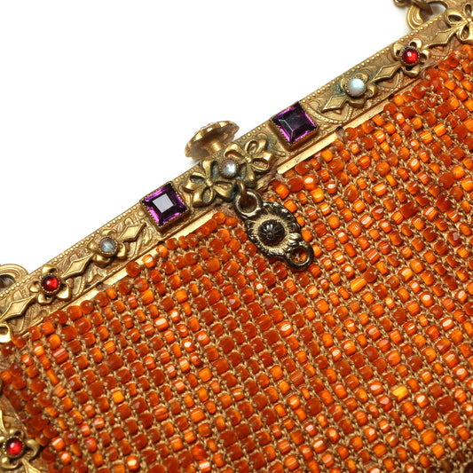 Art Deco Jewelled Frame Purse