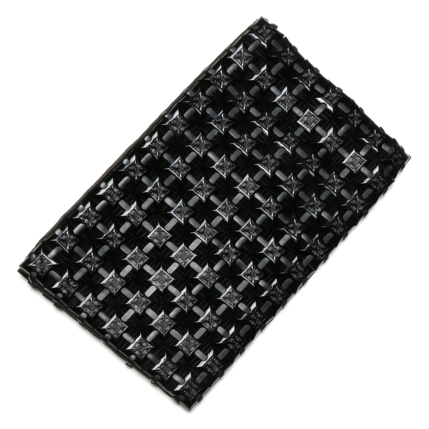 Plastic Flex Tiled Clutch