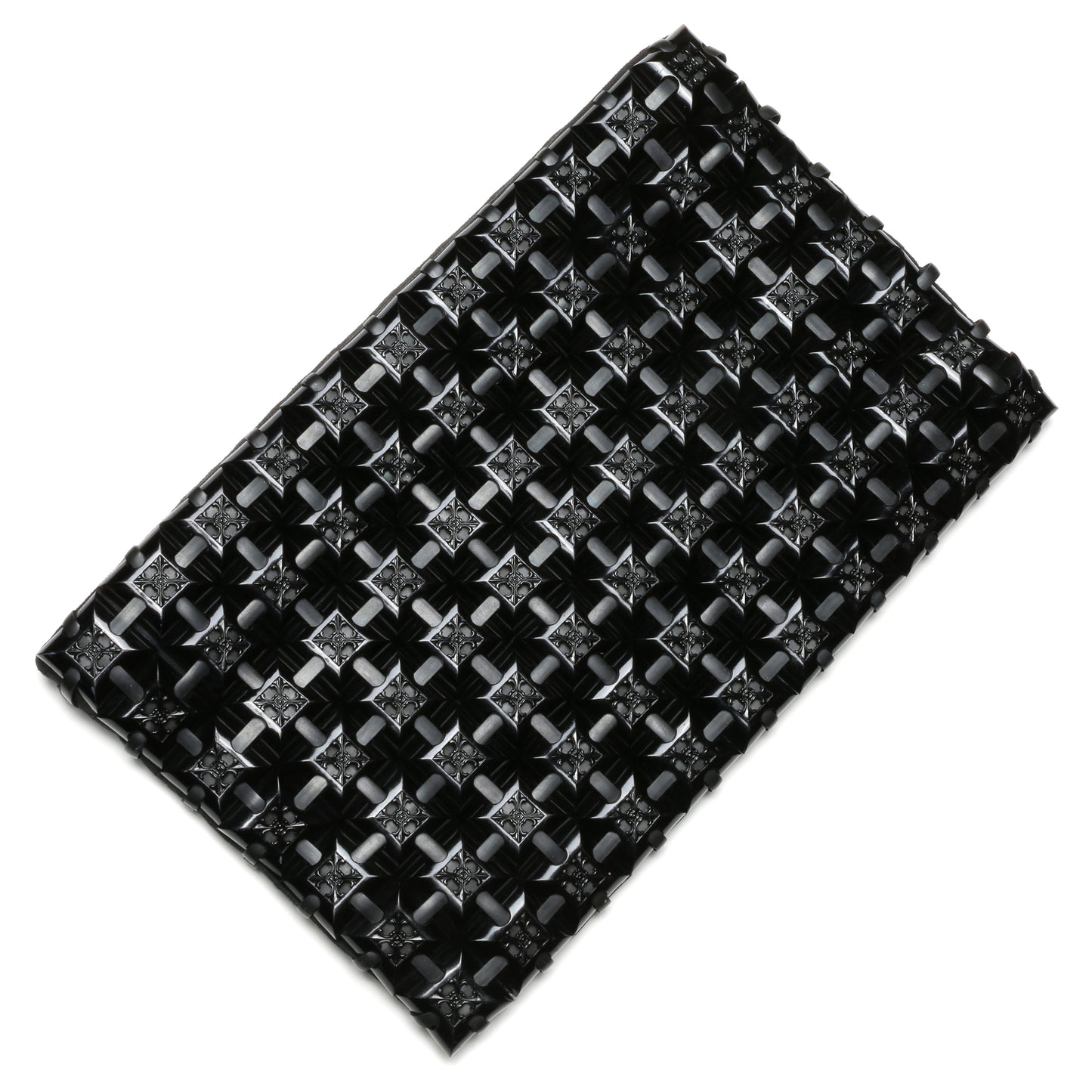 Plastic Flex Tiled Clutch