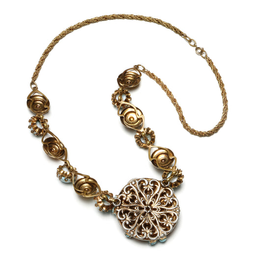 West German Sculptural Necklace