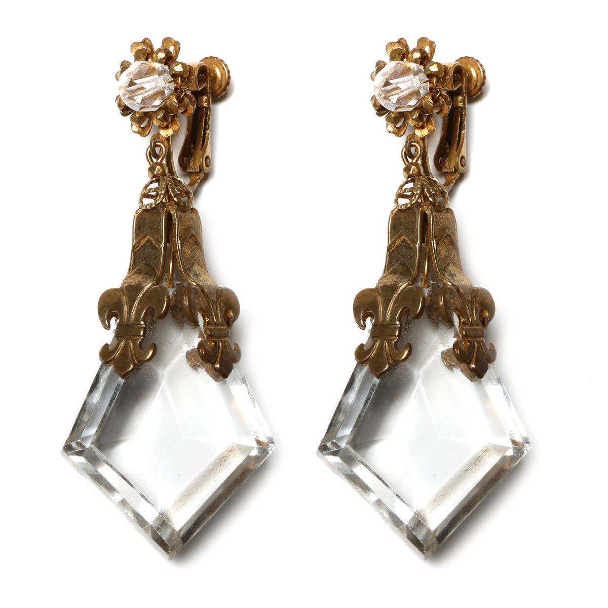 Miriam Haskell Chandelier Earrings