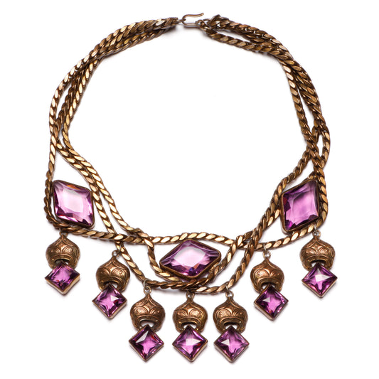 Dangly Copper Necklace