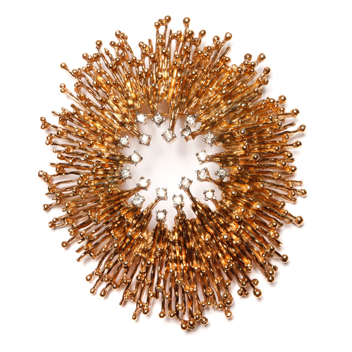 Panetta Gold Spray Brooch