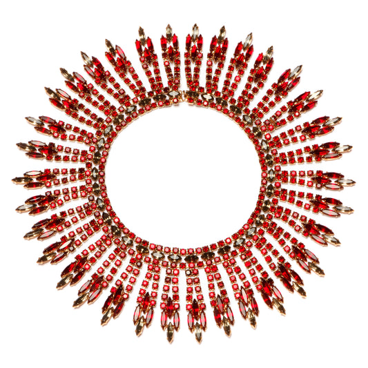 Juliana Red Collar Necklace