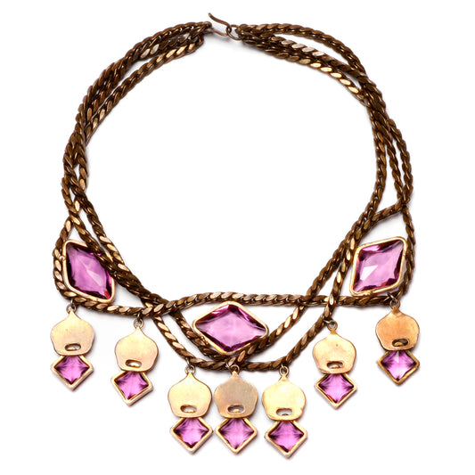 Dangly Copper Necklace