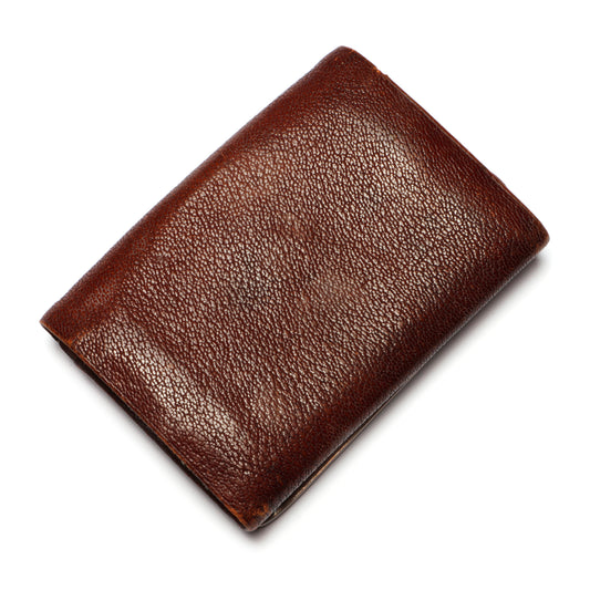 Caldwell & Co. Leather Wallet with Sterling Silver Trim