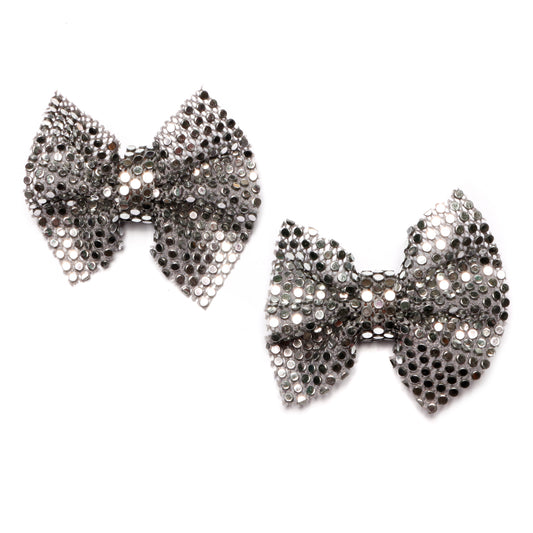 Mesh Bow Dressclips