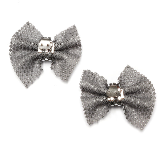 Mesh Bow Dressclips