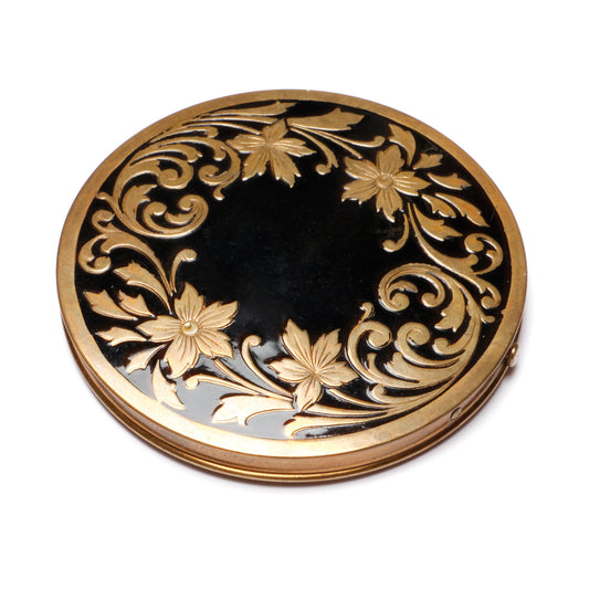 Black Enamel Compact