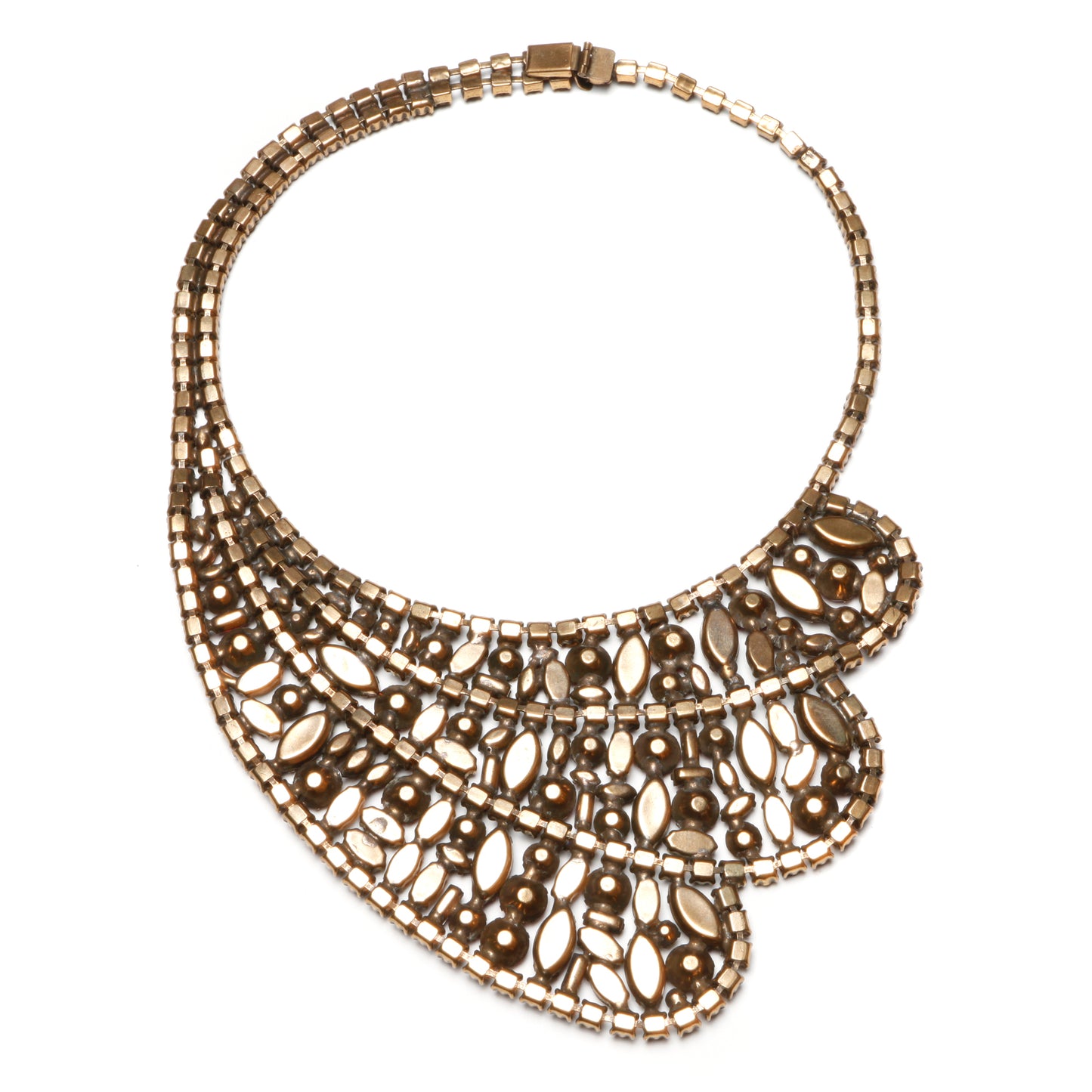 Asymmetrical Bib Necklace