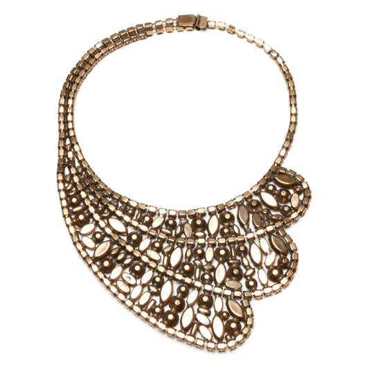 Asymmetrical Bib Necklace