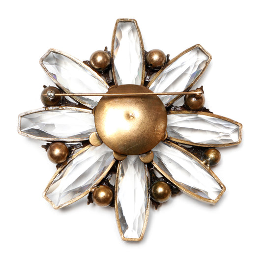 Joseff Snowflake Brooch