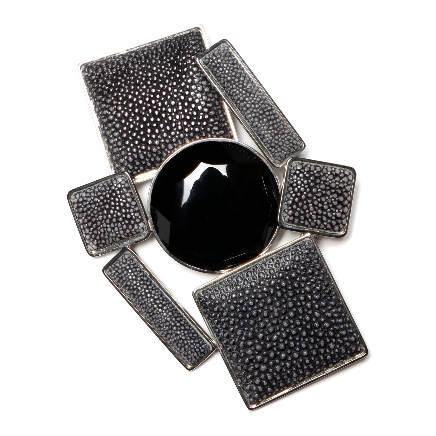 Armani Structural Brooch