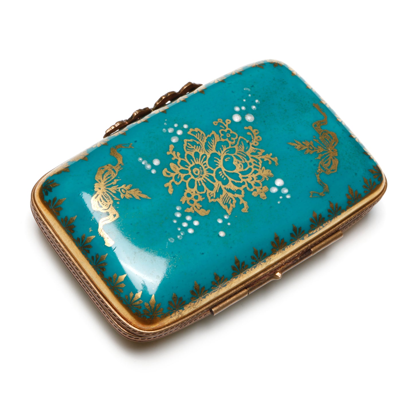 Limoges Porcelain Pillbox