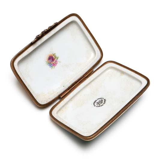 Limoges Porcelain Pillbox