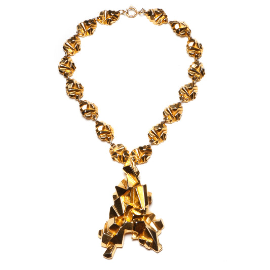 Erwin Pearl Angular Abstract Necklace