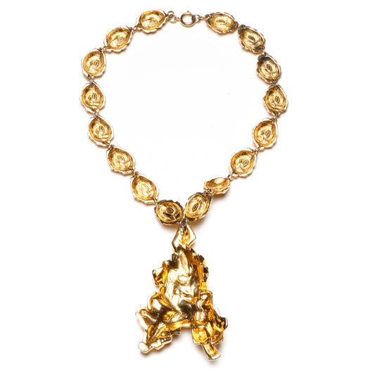 Erwin Pearl Angular Abstract Necklace