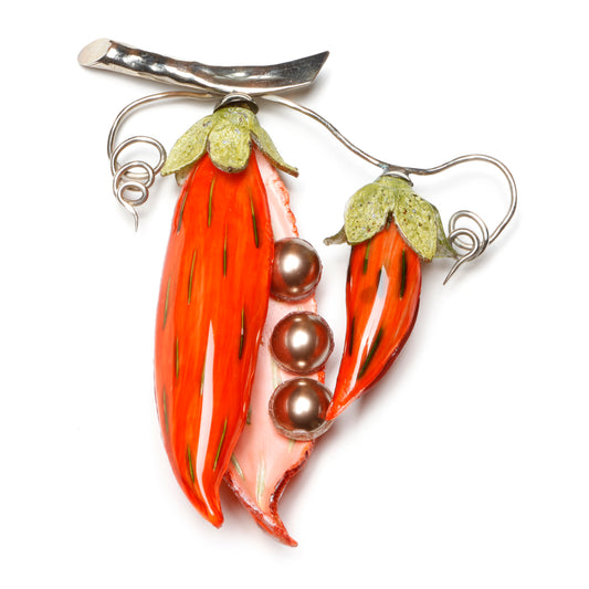 Fabrice Sweat Pea Brooch