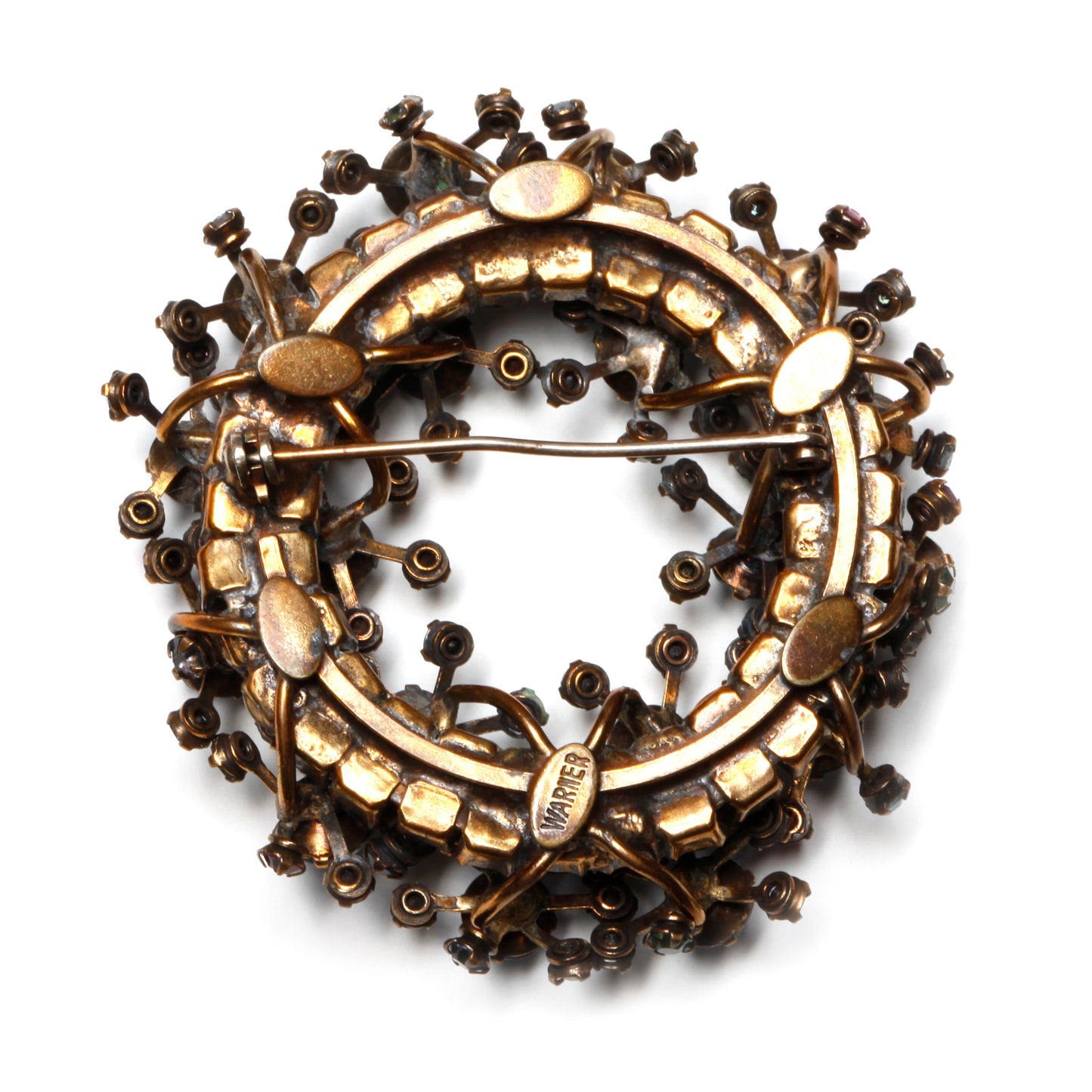 Rare Warner Wreath Brooch