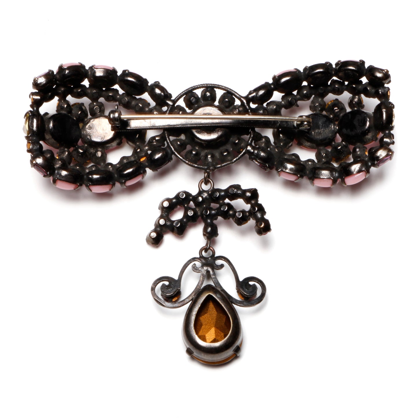 Schreiner Dangly Bow Brooch