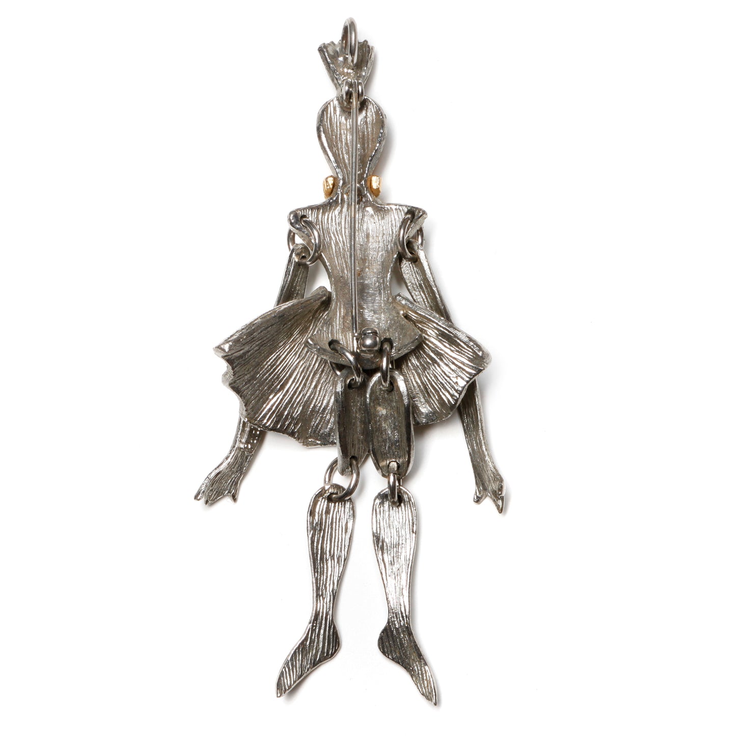 Polcini Articulated Queen Brooch