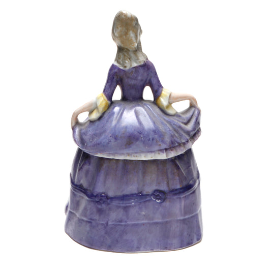 Porcelain Figural Trinket Box