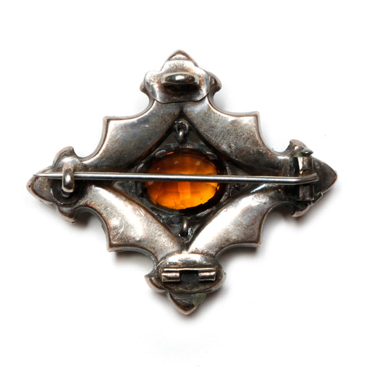 Victorian Scottish Cairngorm Brooch