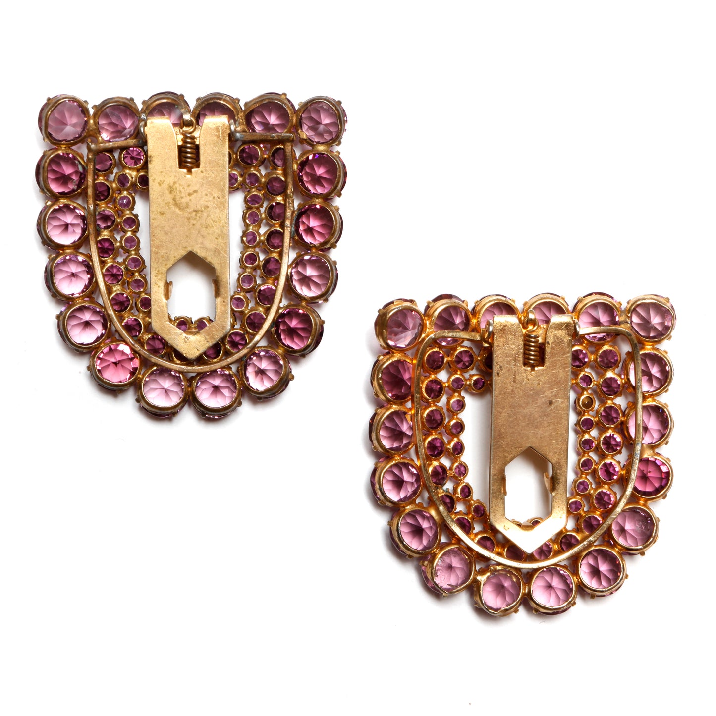 Amethyst Dress Clips