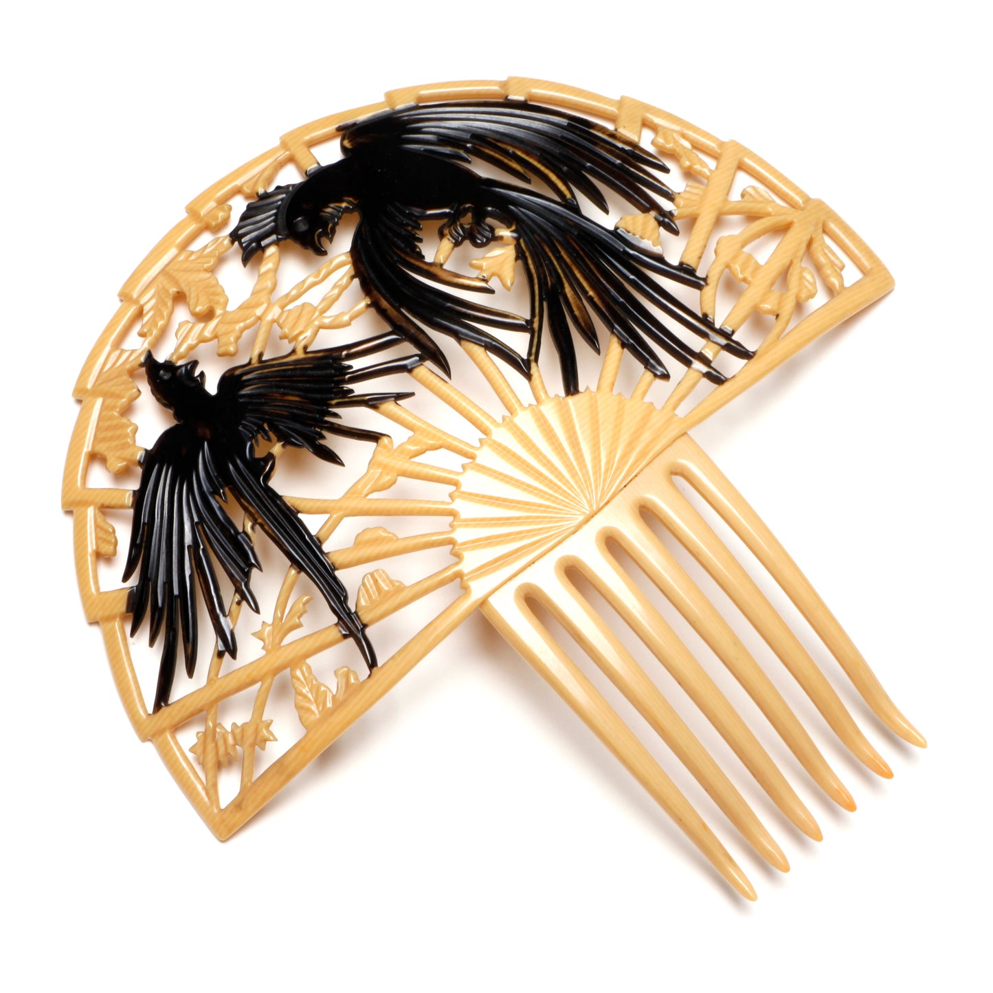Large Celluloid Hair Comb