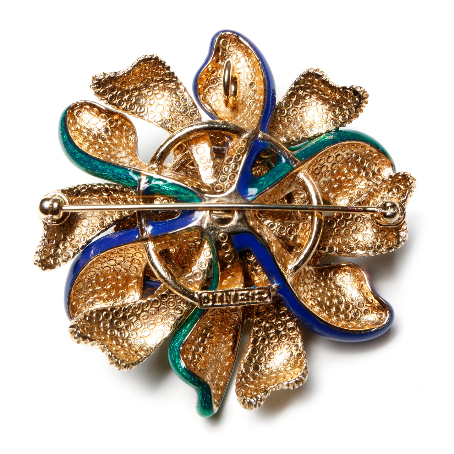 Ciner Wavy Brooch
