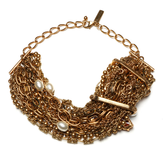 Oscar De La Renta Multi-chain Necklace