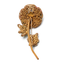 Load image into Gallery viewer, Amourelle Beaded Flower Brooch