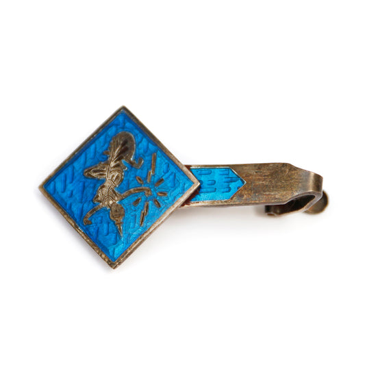 1960s Siam Sterling Cufflinks and Tie Clip