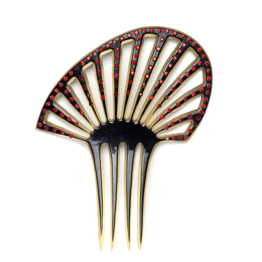Asymmetrical Fan Shape Hair Comb