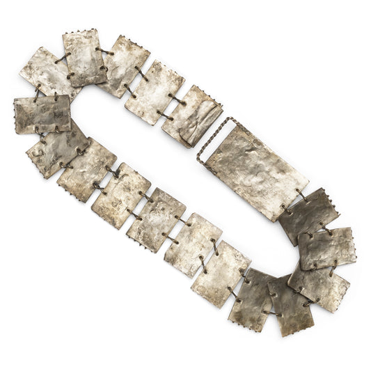 Red and Blue Stones Artisanal Belt