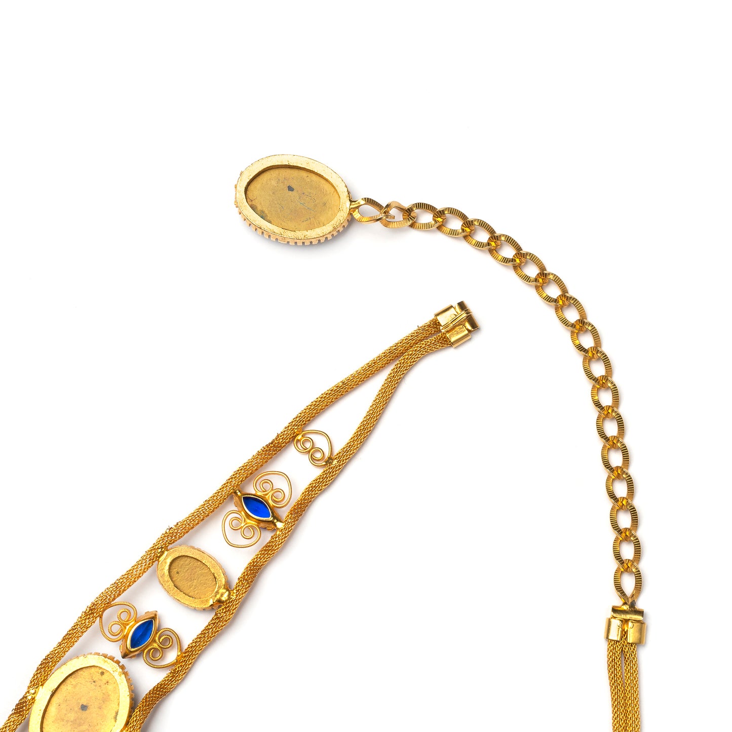 Gold and Blue Belt