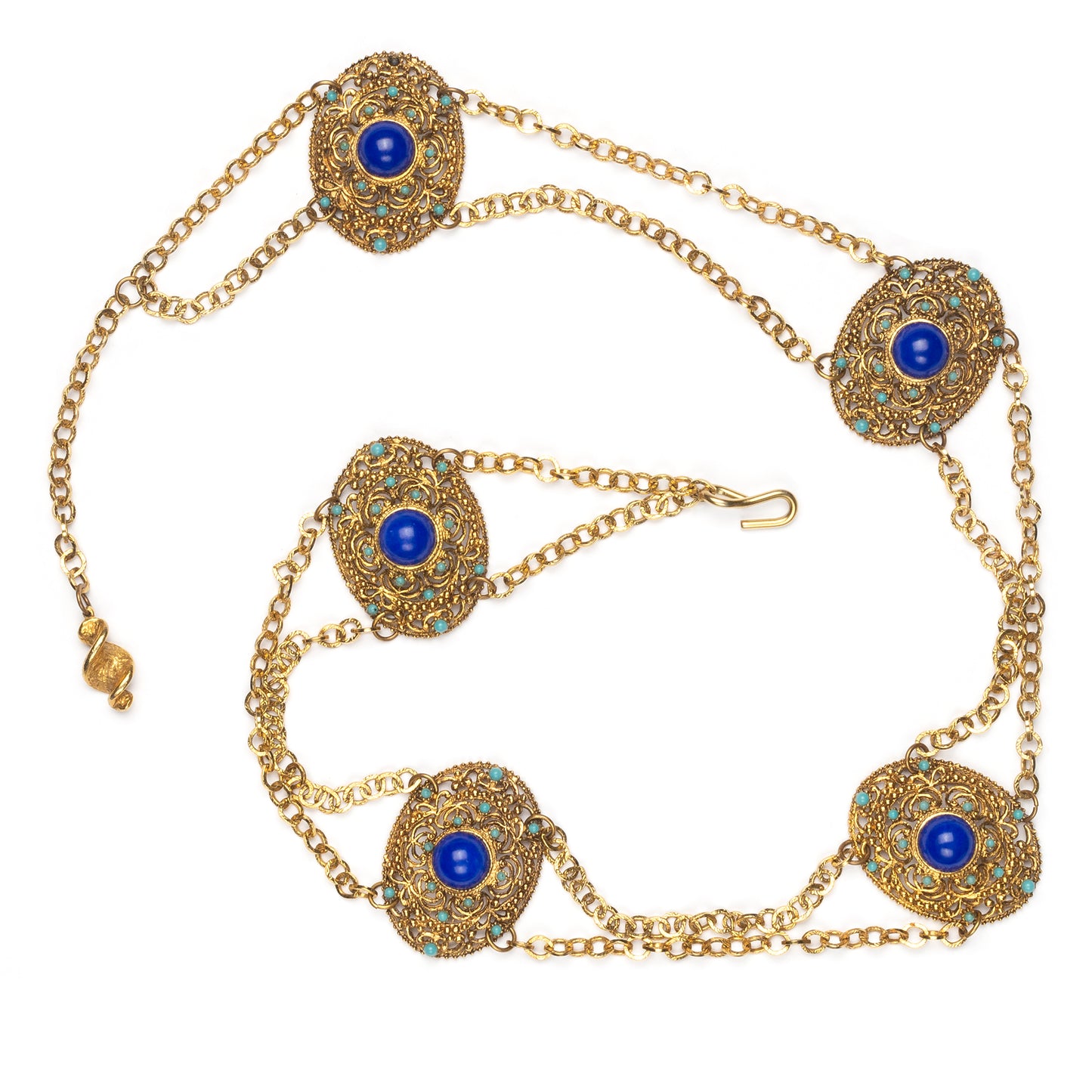 Gold Medallion Belt