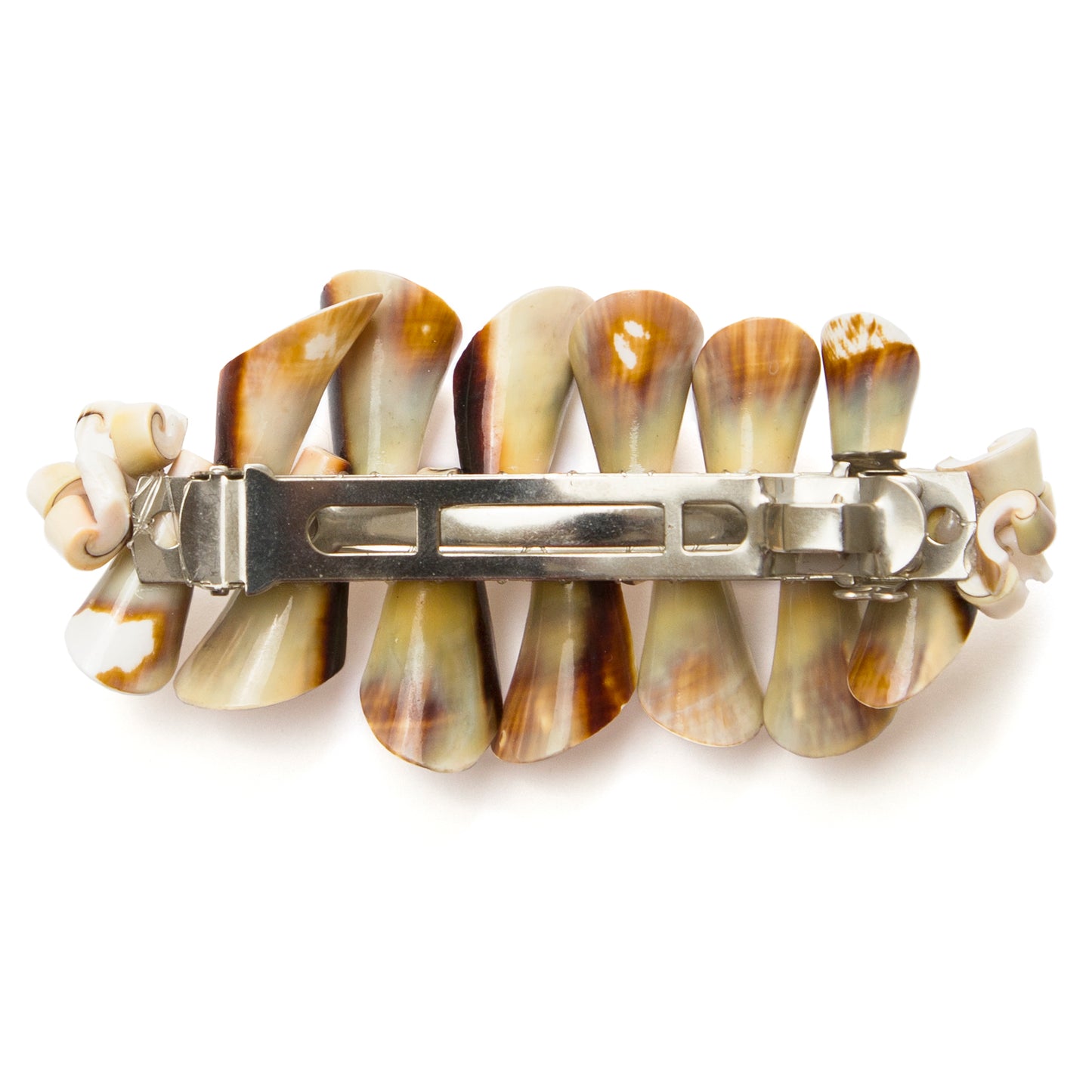 1950s Swirled Shell Hair Clip