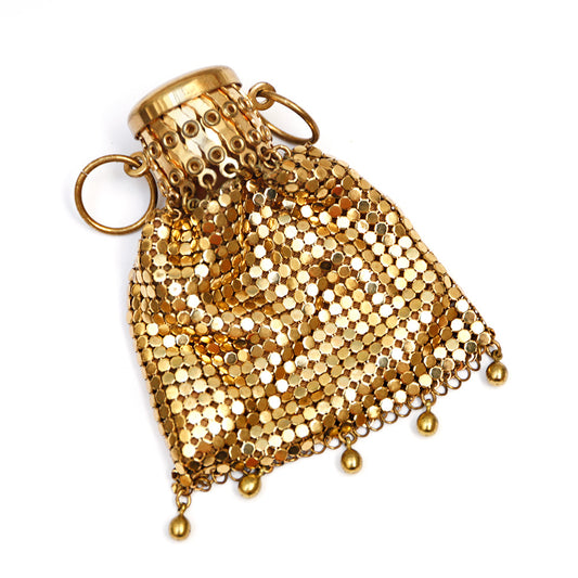 1950s Gold Mesh Coin Purse