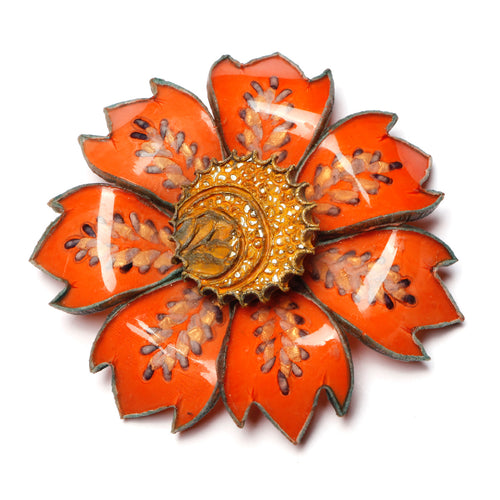 Fabrice Floral Brooch