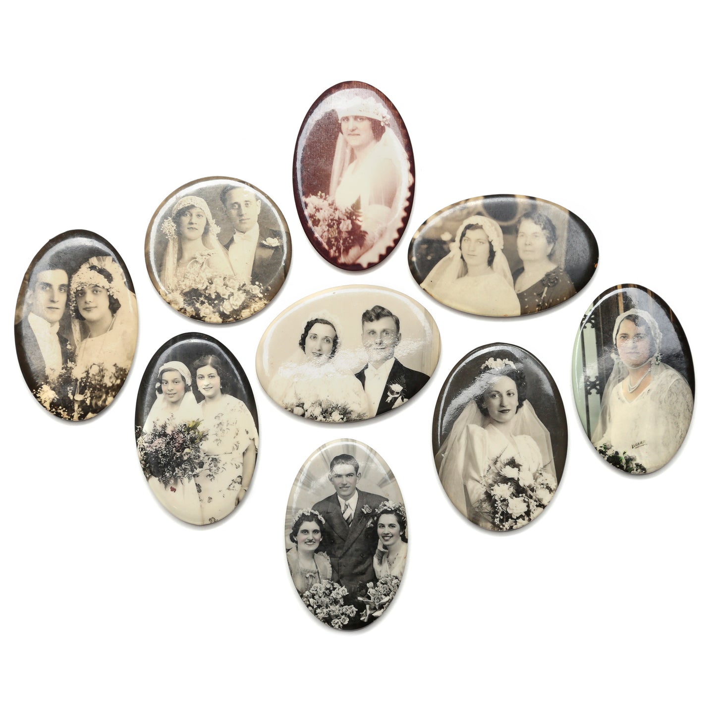 1940s Small Photographic Mirrors