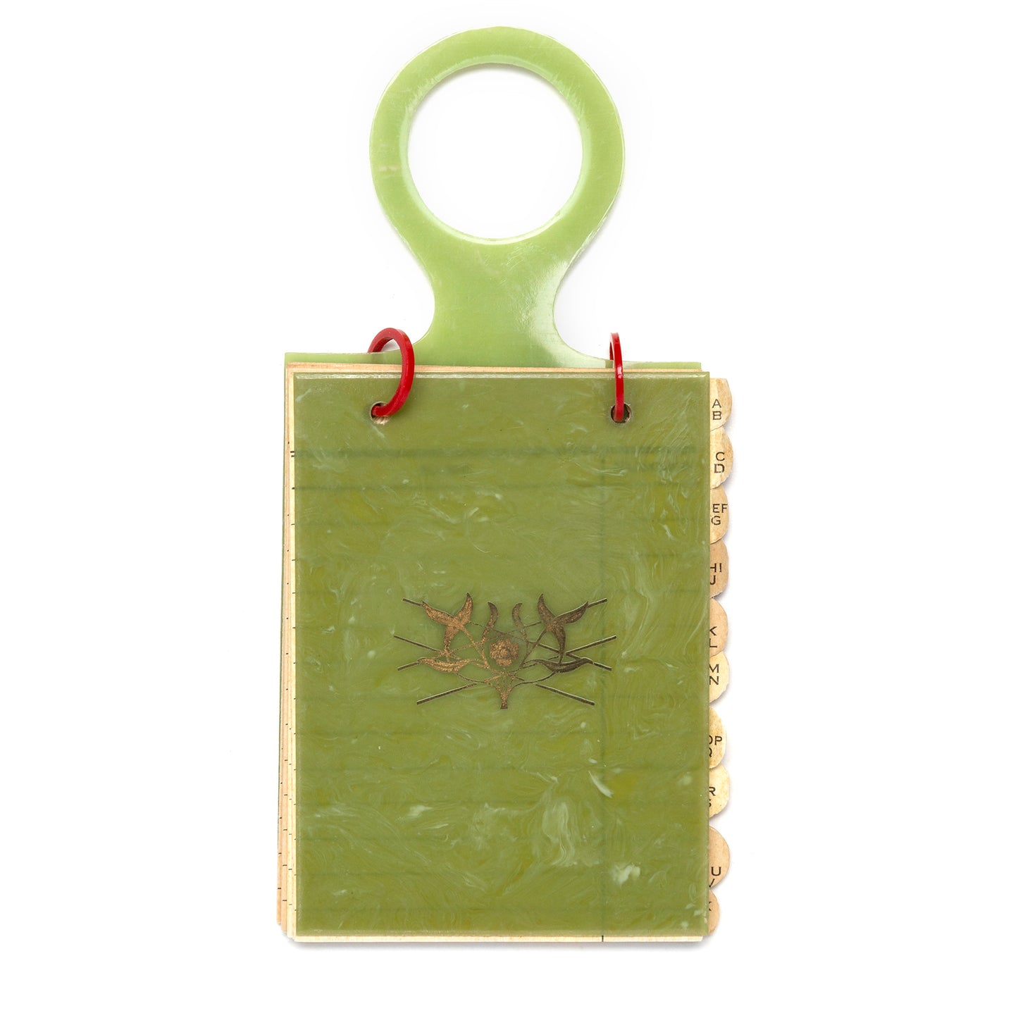1940s Green Celluloid Address Book