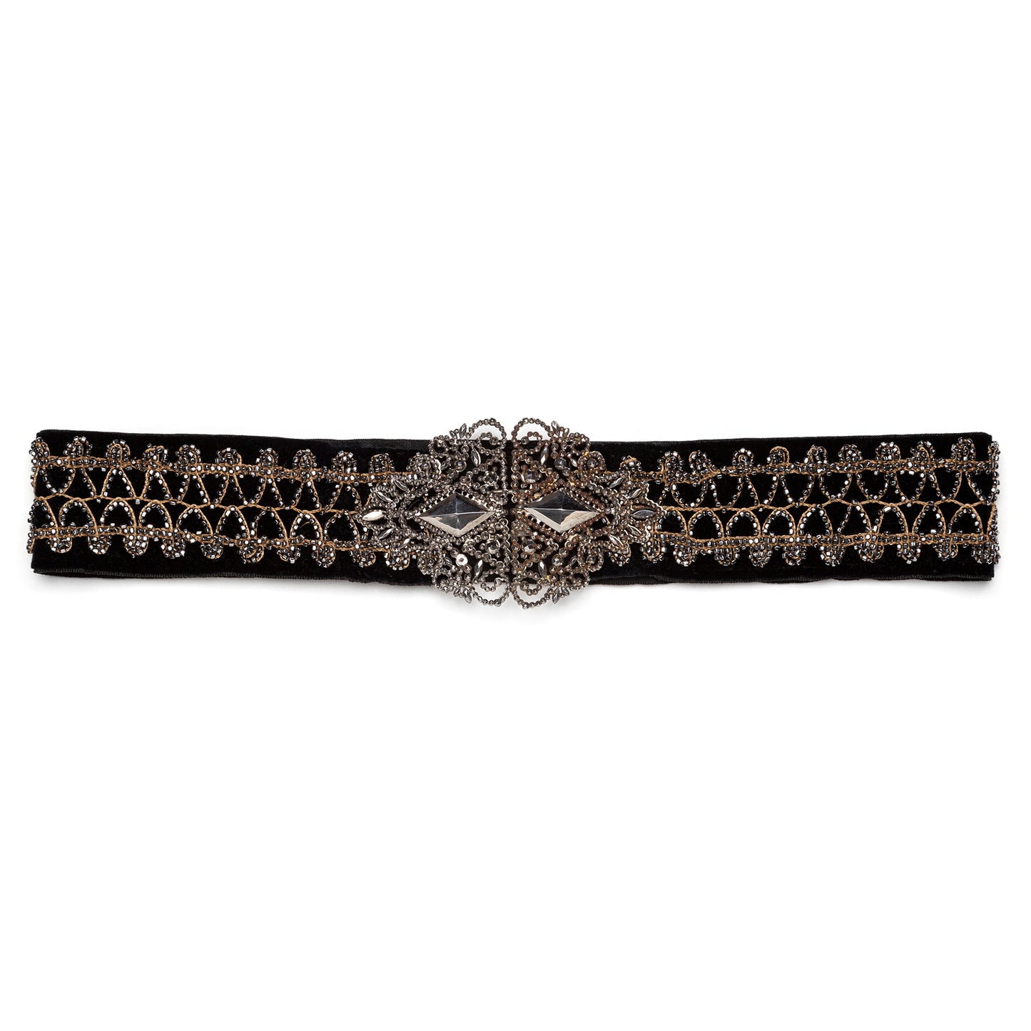 Victorian Berlin Steel Buckle and Sash