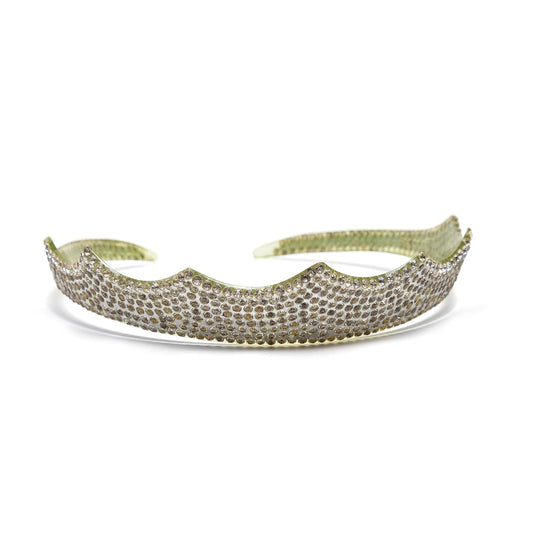 1940s Celluloid Green Tiara