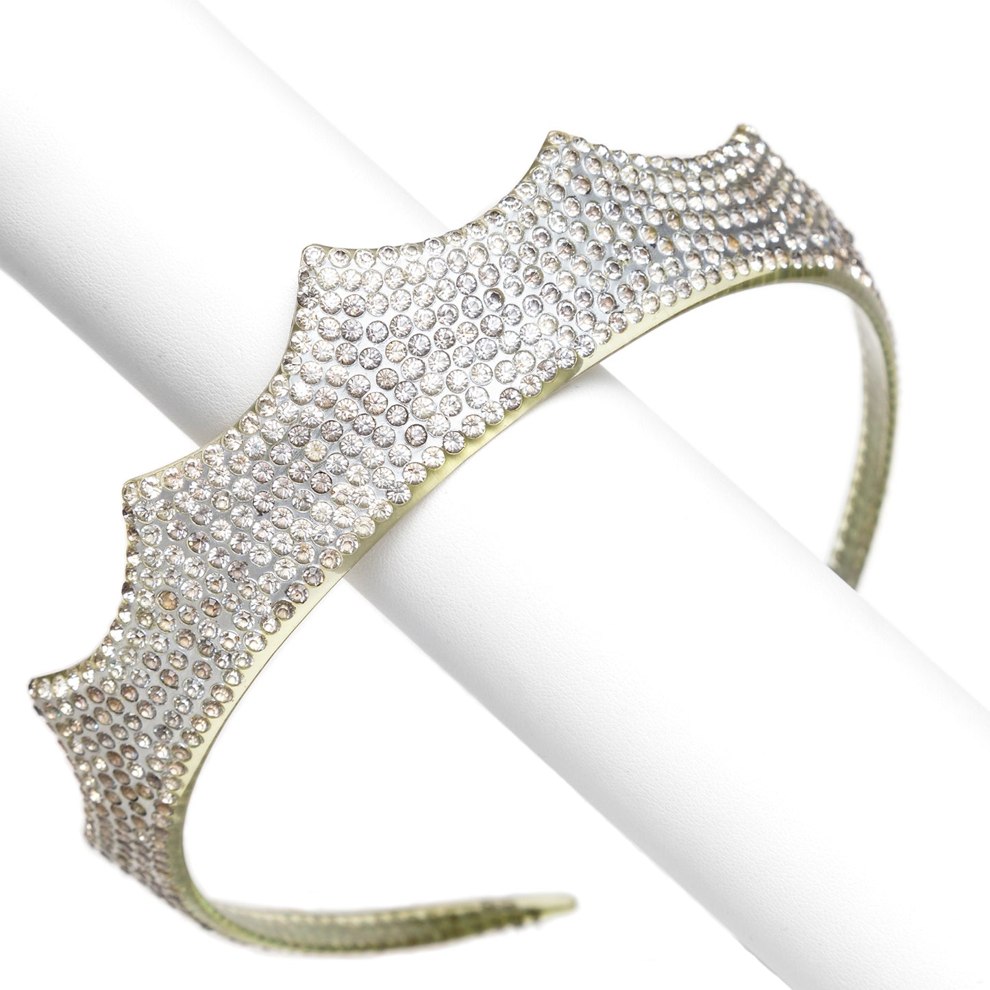 1940s Celluloid Green Tiara