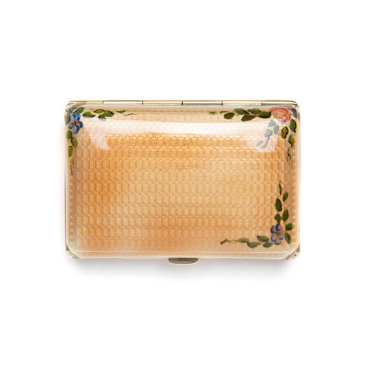 1930s Floral Guilloche Case