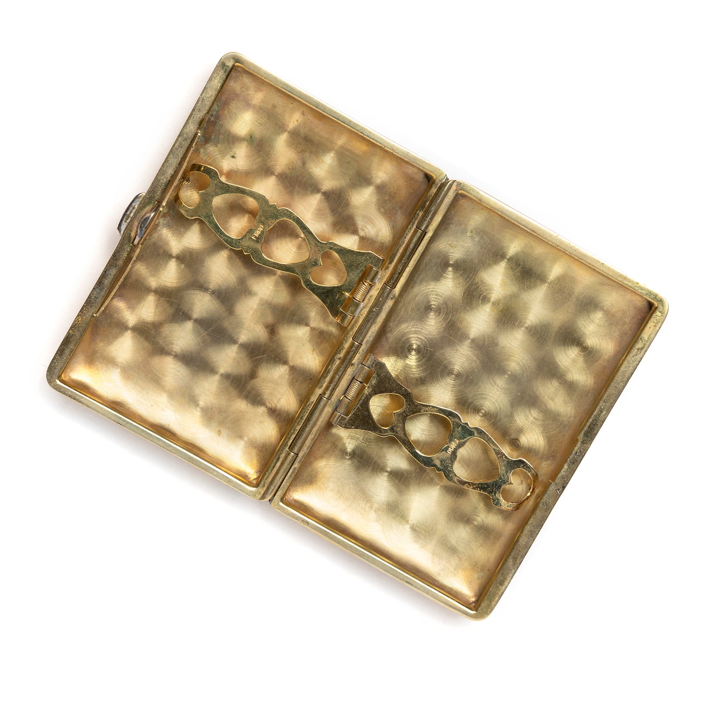1930s Floral Guilloche Case