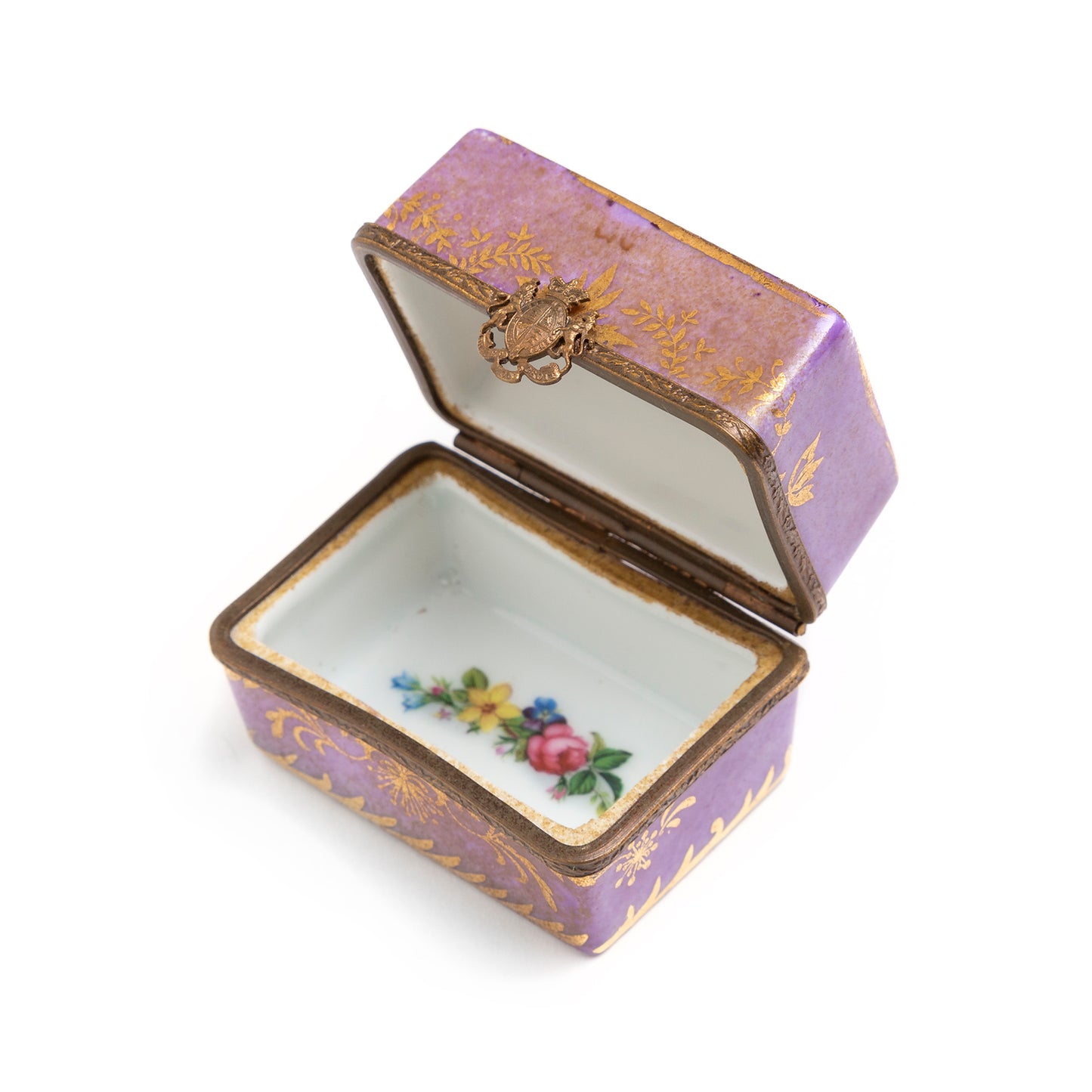 Limoges Porcelain Rectangular Box